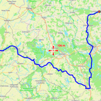 41. trasa wakacyjna "Szlakiem Gotyckich Zamków" woj. pomorskie/warmińsko-mazurskie