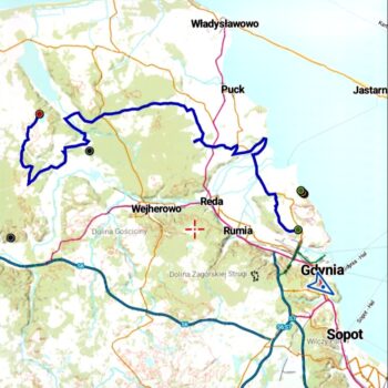 Roadbook nr 1. Pierwszy z serii roadbooków rekreacyjnych woj. pomorskie